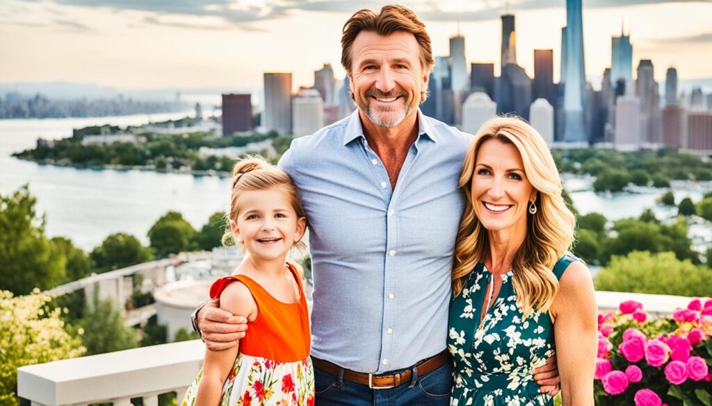 Robert Herjavec with family