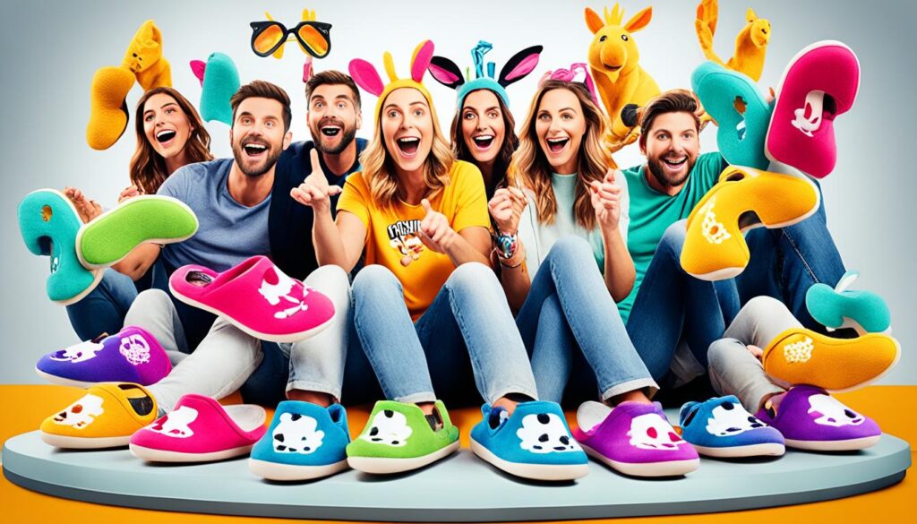 Happy Feet Slippers media attention