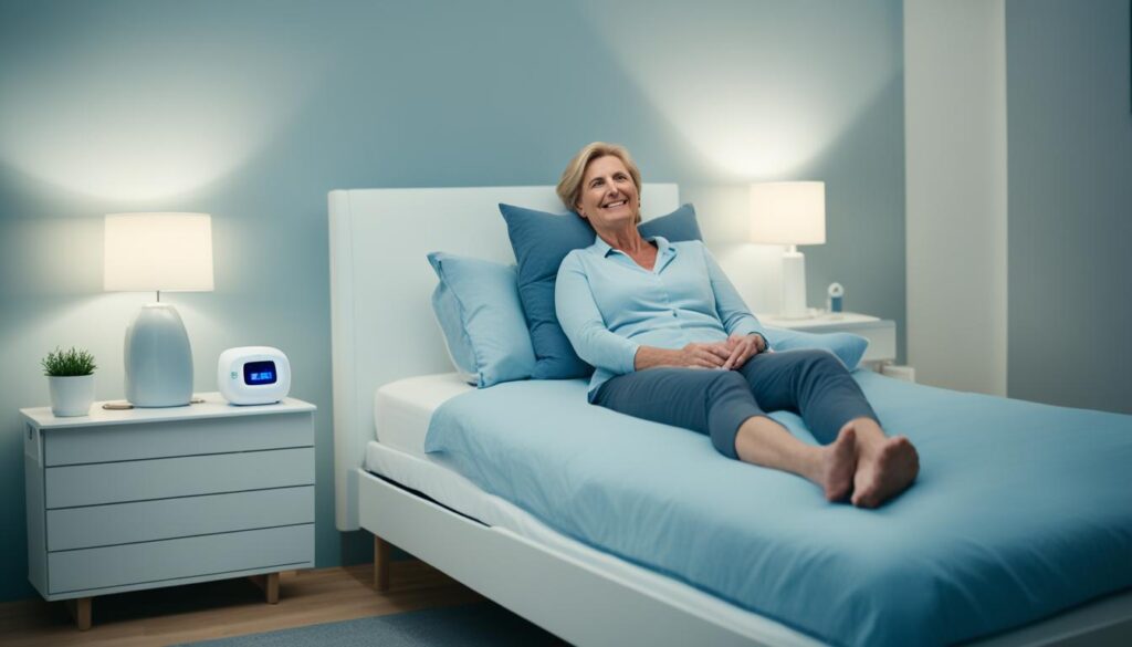 Satisfied customer using Buggy Beds detection system