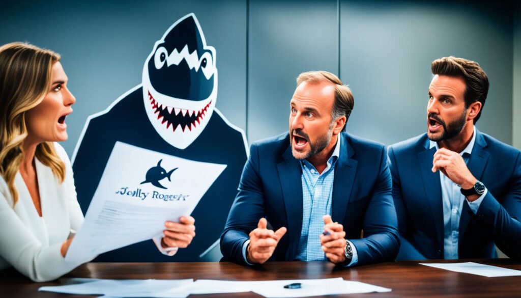 Shark Tank Investors' Impressions of Jolly Roger TV Show Shark Tank Investors' Impressions of Jolly Roger TV Show