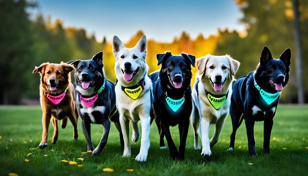 SiliDog glow-in-the-dark tags SiliDog glow-in-the-dark tags