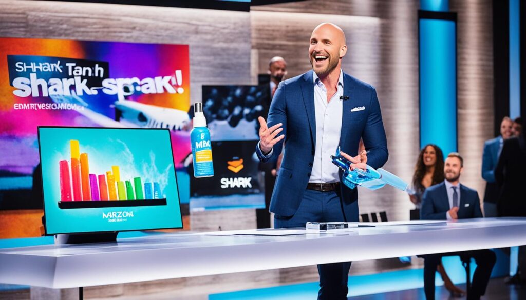 Marz Sprays pitch on Shark Tank