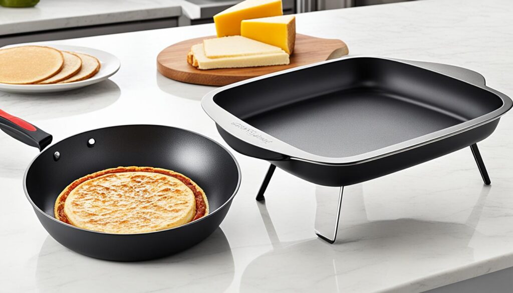 handy pan features