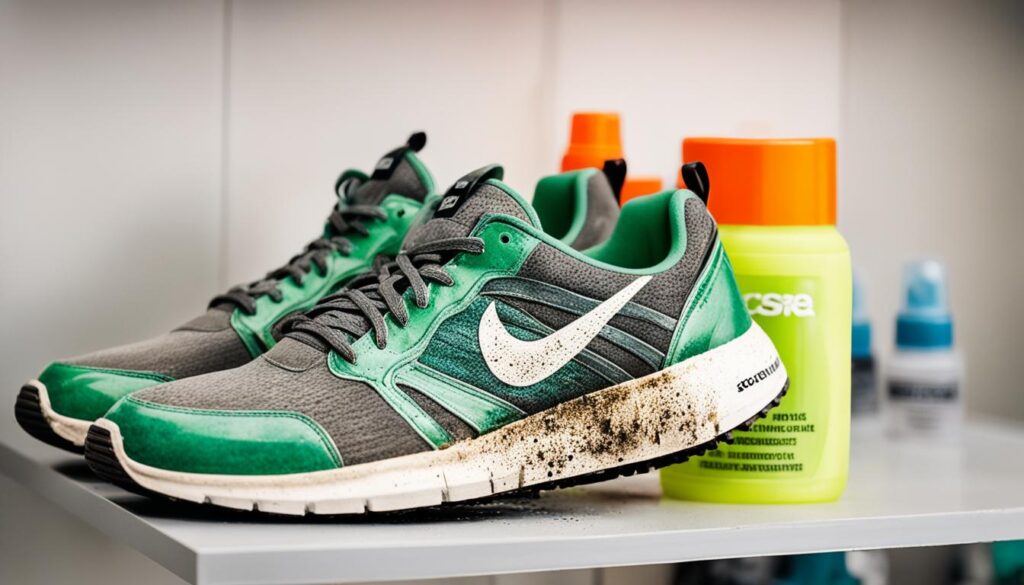 shoe cleaning spray