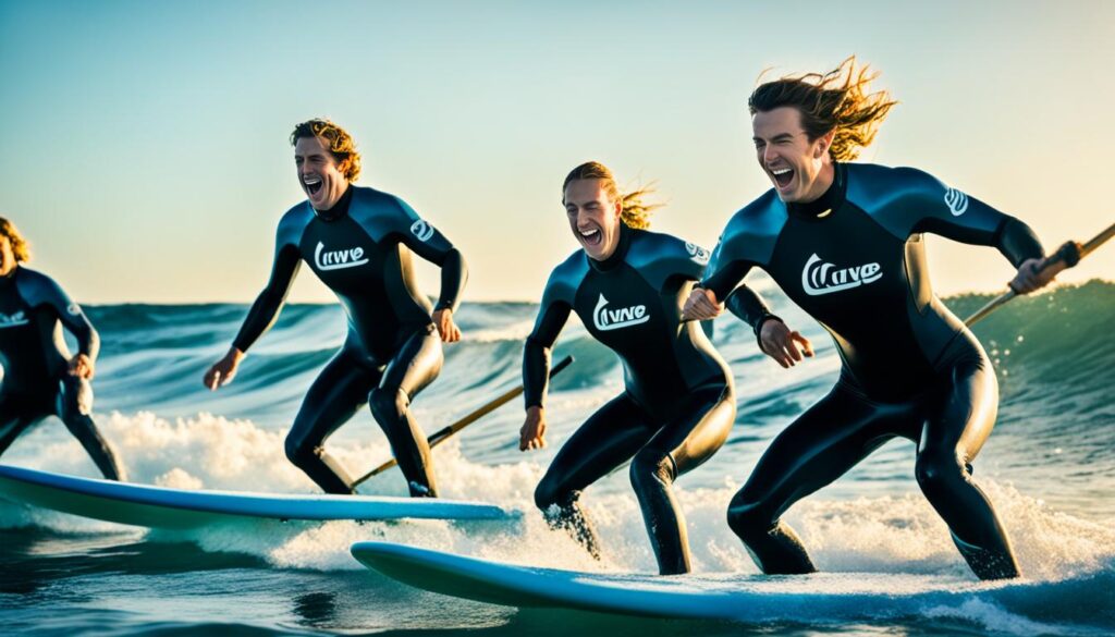Professional surf band