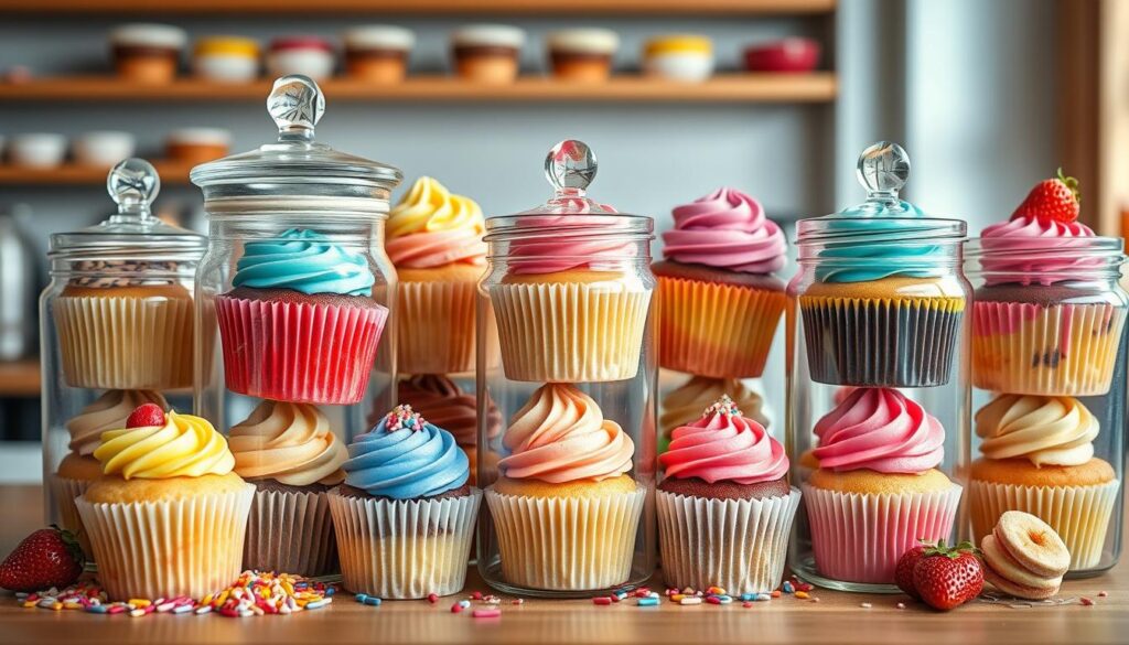 Cupcakes in a Jar