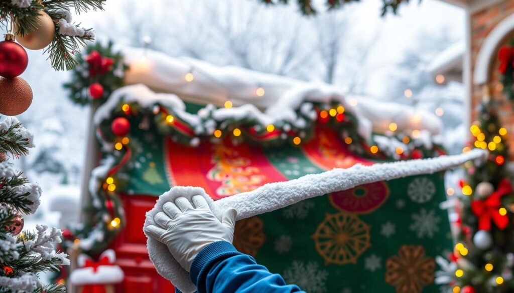 Christmas Garage Door Covers maintenance Christmas Garage Door Covers maintenance