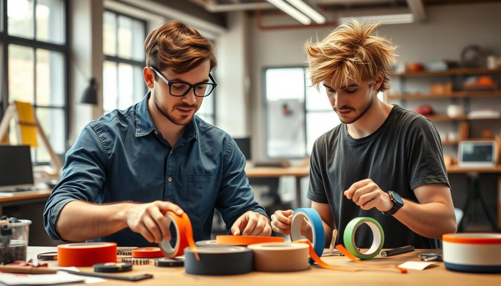 FiberFix founders Eric Child and Spencer Quinn