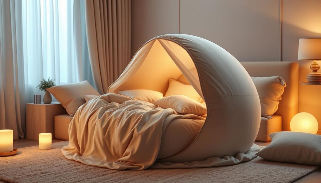 Hug Sleep Pod usage