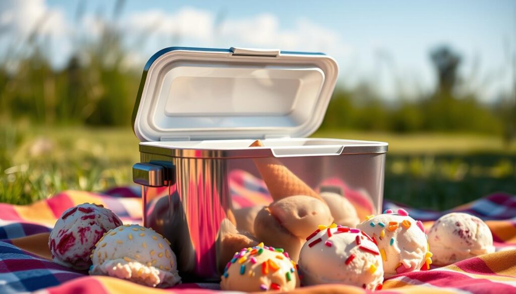 Ice Cream Canteen portable ice cream container