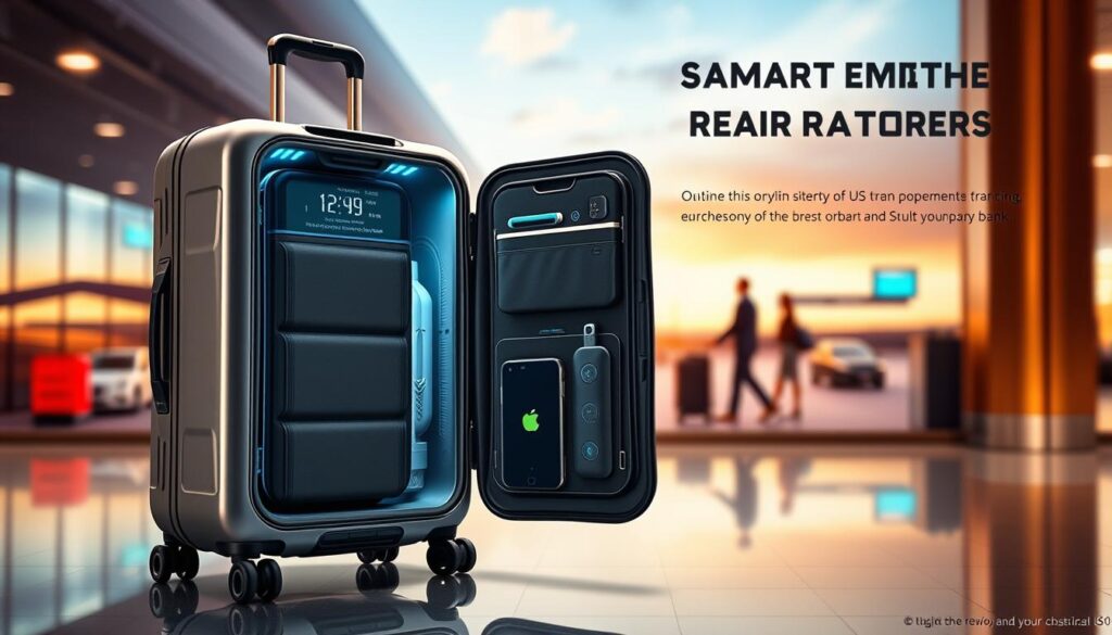 Trunkster smart suitcase features